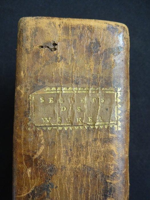 Jean-Jacques Wecker - Les Secrets et Merveilles de Nature -, Antiquités & Art, Antiquités | Livres & Manuscrits