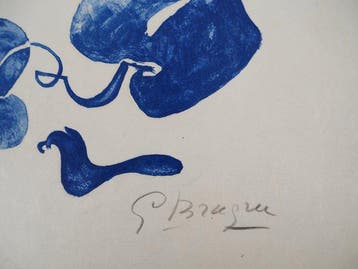 Georges Braque (1882-1963) - Feuillages : Composition