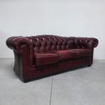 Chesterfield style - Sofa - club - Leder, Hout - vintage