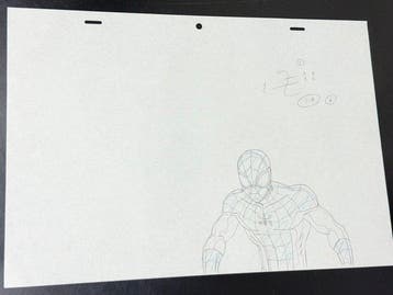 Marvel - originele animatietekening - Ultimate Spider-Man