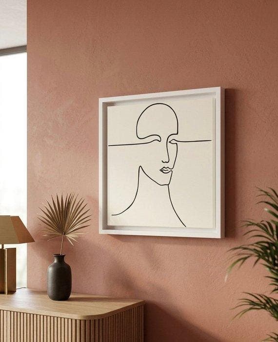 Kiasmo - Rocco Sergi - Lijst - Canvas, Antiek en Kunst, Kunst | Designobjecten