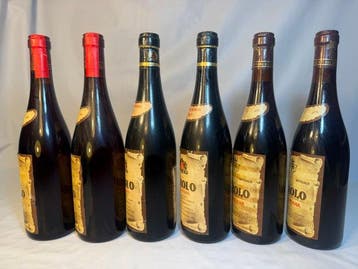 1967 x2 ,1979 x2 & 1980 x2 Stroppiana - Barolo - 6