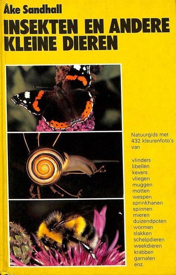 Insekten en andere kleine dieren - Sandhall, Boeken, Verzenden, Nieuw