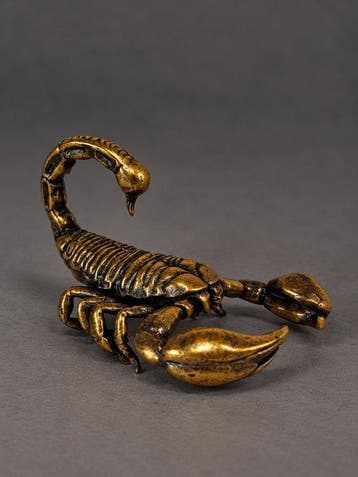 Beeld, Dieren verzameling - 6.7 cm - Brons, Antiek en Kunst