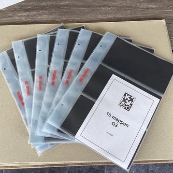 Accessoires - Set albumbladen Davo voor bv. FDCs G3 nr, Gestempeld