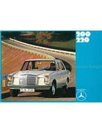 1970 MERCEDES BENZ 200 | 220 BROCHURE NEDERLANDS, Ophalen of Verzenden