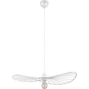 Metalen LED Hanglamp Trion Aupe - Witte LED Hanglamp met E27, Verzenden