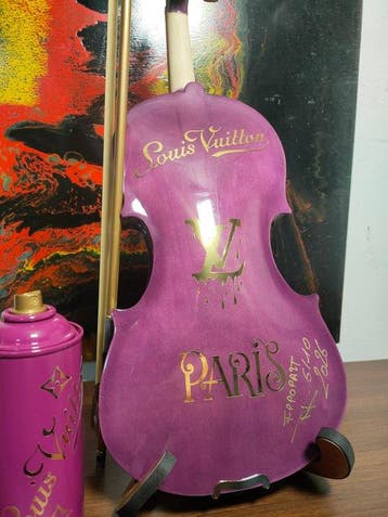 fp pop art - Louis vuitton violon et Capsule Rose fushia
