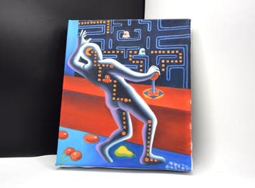 Mark Kostabi (1960) - PacManiac - Unique