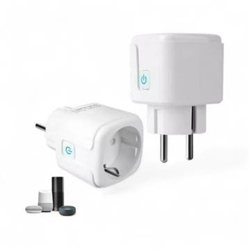 Slimme WiFi Stekker | 16A | Met energiemeter | Tuya en Smart, Verzenden, Nieuw