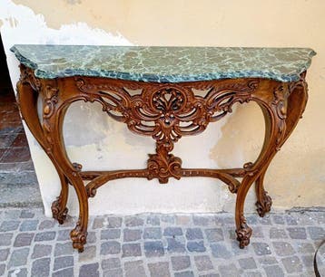 Wandtafel - Beuken - Consolle Luigi XV