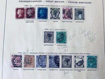 Wereld - Collectie / Uitzoeker Gebieden Gemene Best,, Gestempeld