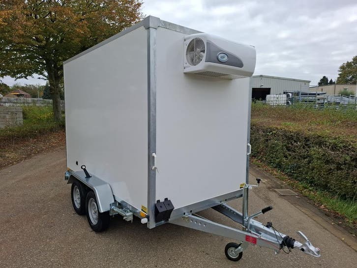 GarantCool – Dubbelas Koelwagen nieuw 300X165X180cm 2000kg, Auto diversen, Aanhangers en Bagagewagens, Nieuw, Ophalen