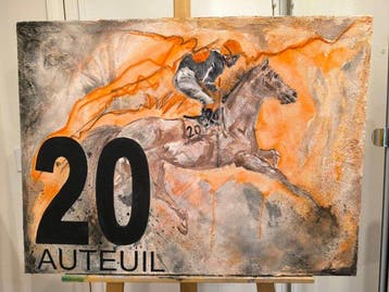 Adélaïde Leferme - The GRAN DIOSE - Auteuil hippodrome -