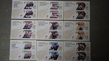 Groot-Brittannië 2012/2012 - OS Londen 2012 Gouden, Postzegels en Munten, Gestempeld