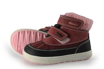 Primigi Enkellaarzen Meisjes in maat 27 Rood, Verzenden, Jongen of Meisje, Zo goed als nieuw, Schoenen