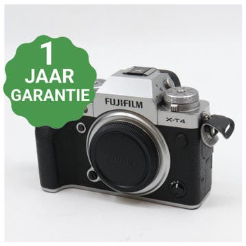 Fujifilm X-T4 body zilver | Tweedehands, Verzenden, Zo goed als nieuw, Fujifilm