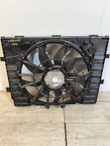 Porsche Cayenne elektrische koelventilator 7p0121207, Verzenden, Gebruikt