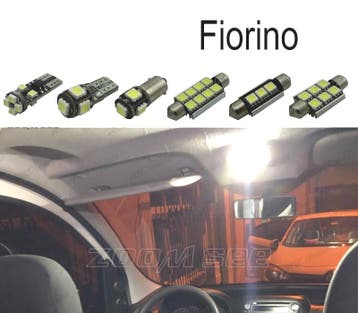 Kit 5 Ampoules Led Intérieur Pour Fiat Fiorino 07-12, Verzenden