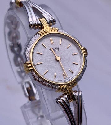 Seiko - Quartz - Zonder minimumprijs - White Dial - Ref., Bijoux, Sacs & Beauté
