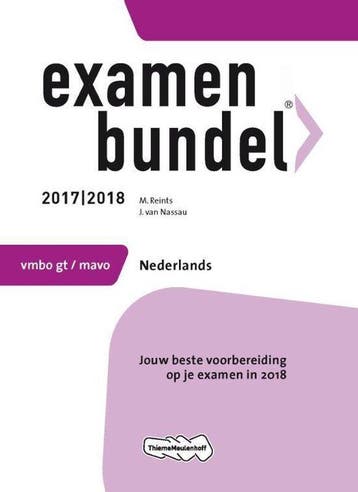 Examenbundel vmbo - Reints, Verzenden