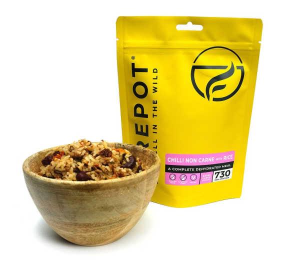 Chili Non Carne en Rijst - XL 730 kcal - Firepot, Diversen, Levensmiddelen, Verzenden