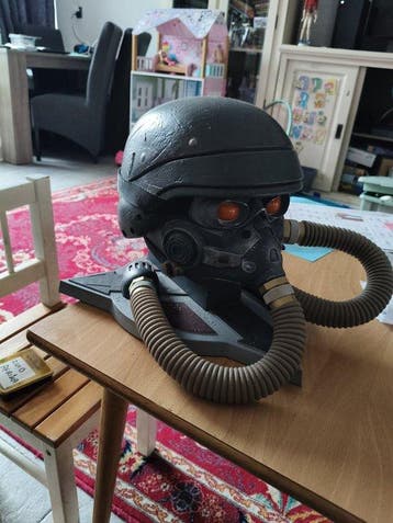 Killzone - Helghast Helmet Replica Bust Display Case from