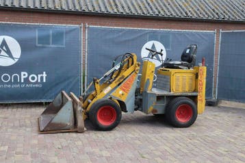 Veiling: Kniklader Knikmops 90 Diesel 21kW 2008, Articles professionnels, Ophalen
