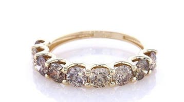 Zonder minimumprijs - Ring - 14 karaat Geel goud - 1.93ct., Nieuw
