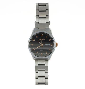 Seiko - Essentials Solar Day-Date - Zonder minimumprijs -, Nieuw