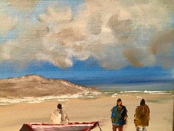 Anne-Esther (1964) - Matin sur la plage