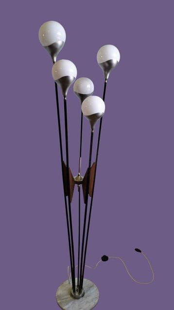 Lamp - boompje - Opaline glas, Antiek en Kunst