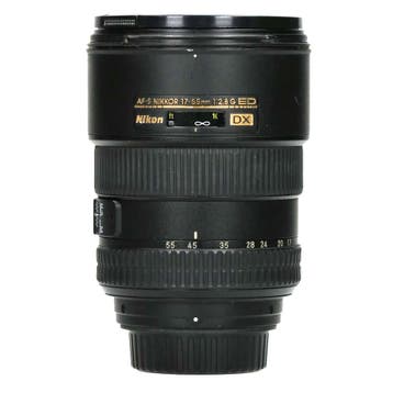Nikon AF-S 17-55mm f/2.8 G IF-ED DX met garantie, Ophalen of Verzenden, Gebruikt