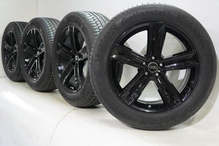 Audi Q8 4M 20 inch velgen Continental Zomerbanden Nieuw Orig, Autos : Pièces & Accessoires, Pneus & Jantes, Enlèvement ou Envoi