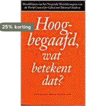 Hoogbegaafd,wat betekent dat? 9789080150317 JURGENS KAREL, Verzenden, Gelezen, JURGENS KAREL