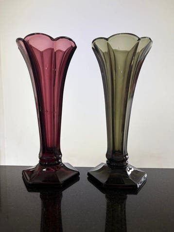 Val Saint Lambert - Charles Graffart - Vaas (2) - Glas -