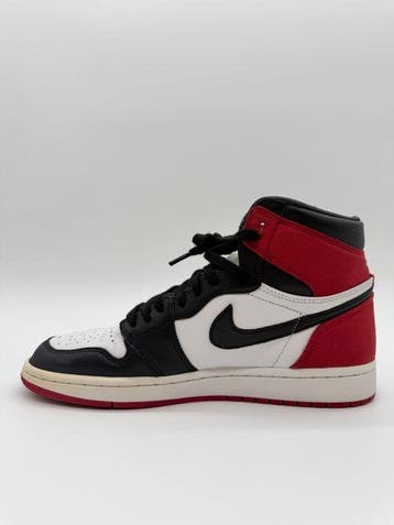Nike - Nike Jordan 1 Retro High Satin Black Toe (W) -, Nieuw