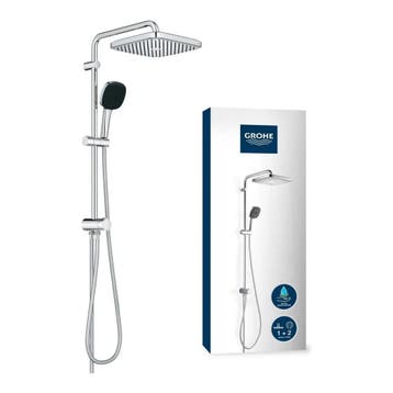 GROHE Vitalio Comfort 250 douchesysteem zonder kraan, chroom, Maison & Meubles, Ophalen of Verzenden