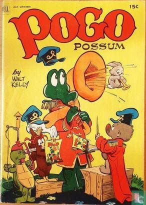 Alligator and Pogo - Pogo Possum - 1952, Boeken, Overige gebieden, Verzenden, Kelly, Walt., Gelezen