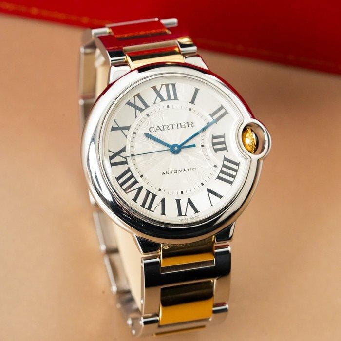 Cartier - Ballon Bleu de Cartier Two-Tone - W6920047 - Homme, Bijoux, Sacs & Beauté, Montres | Hommes