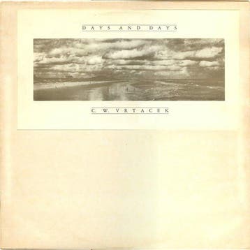 C.W. Vrtacek - Days And Days (LP, 1982), Cd's en Dvd's, Verzenden, Gebruikt