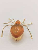 Hoogwaardige barnsteenbroche - Barnsteen