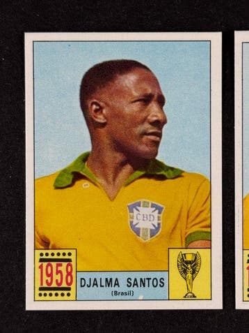 1970 Panini Mexico 70 World Cup, - History: Djalma Santos,, Nieuw