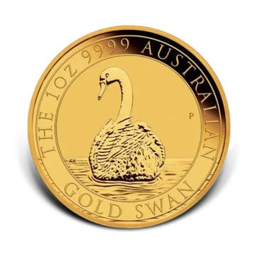 Gouden Australian Swan munt 2023 1 troy ounce