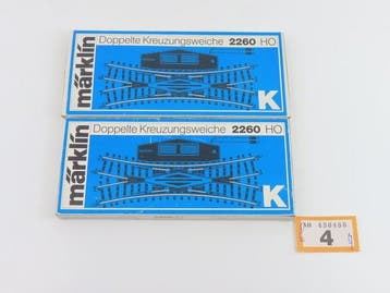 Märklin H0 - 2260 - Modeltreinsporen (2) - 2 Engels, Hobby en Vrije tijd, Nieuw