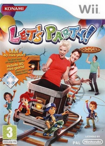 Lets Party! (Wii Games), Games en Spelcomputers, Ophalen of Verzenden, Zo goed als nieuw