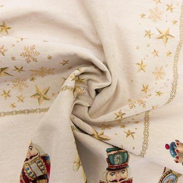 AA303 - Gobelin-Kersttafelkleed – Notenkraker en antiek