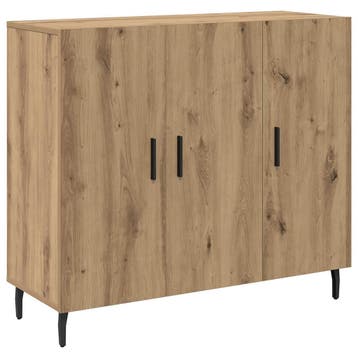 Dressoir 90cm Eiken | OP = OP voor deze bodemprijs, Huis en Inrichting, Verzenden, 50 tot 100 cm, Zo goed als nieuw, Modern