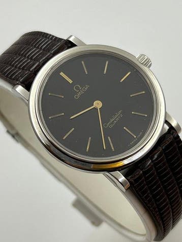 Omega - Omega Constellation Charcoal Black Dial - Zonder