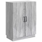 vidaXL Dressoir Grijs sonoma 66 x 34,5 x 87 cm Bewerkt hout, Verzenden